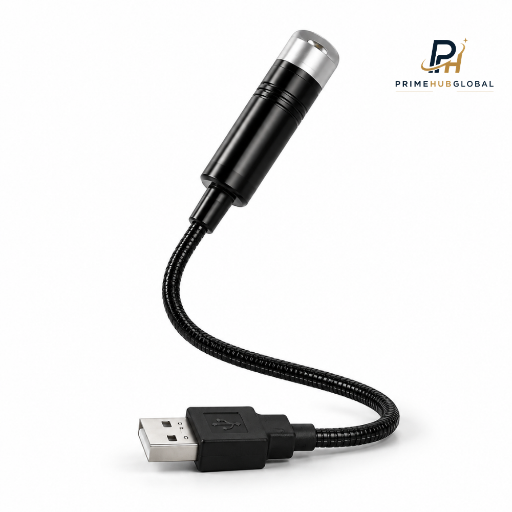 مصباح LED USB مرن – إضاءة قابلة للتعديل للقراءة والعمل | Prime Hub Global
