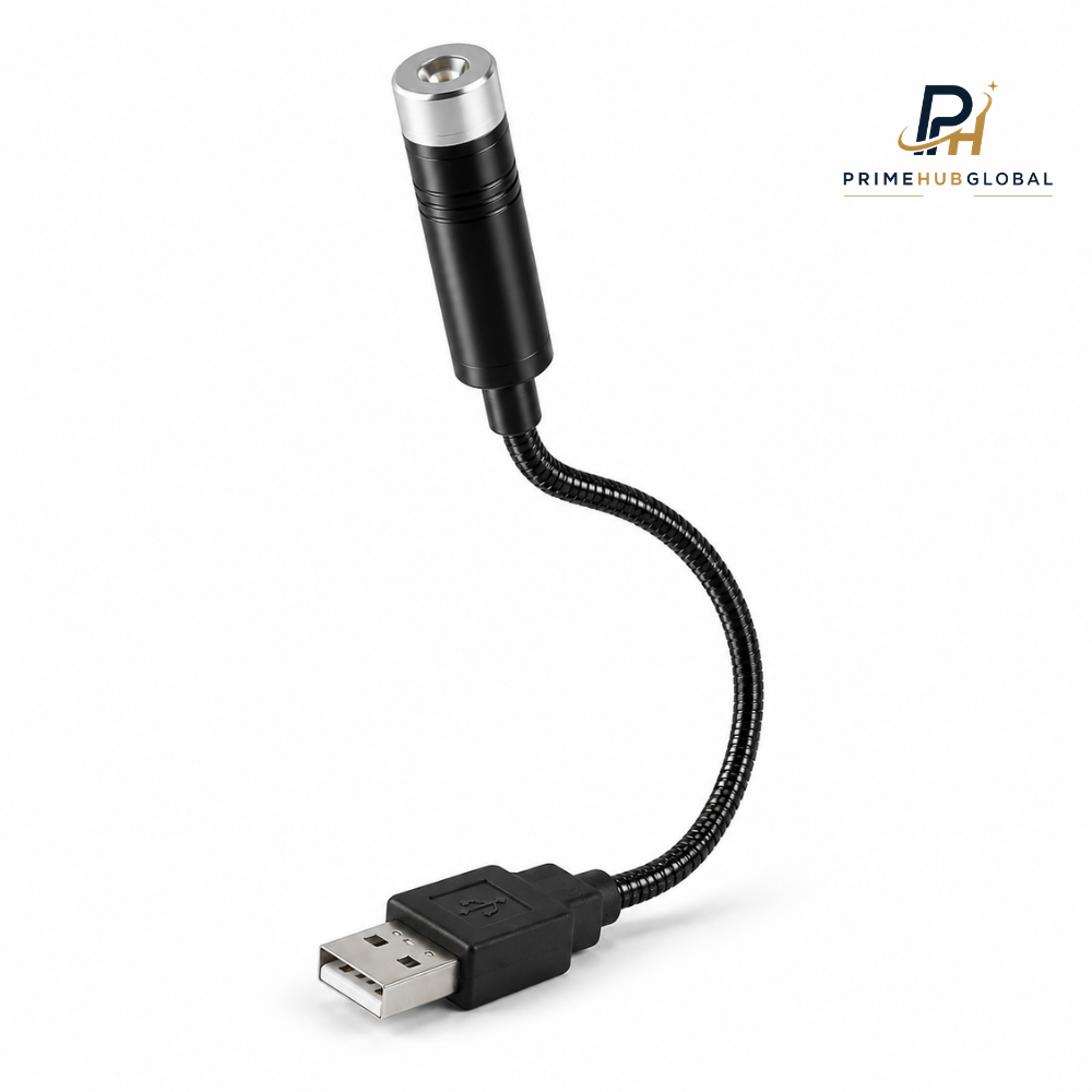 مصباح LED USB مرن – إضاءة قابلة للتعديل للقراءة والعمل | Prime Hub Global