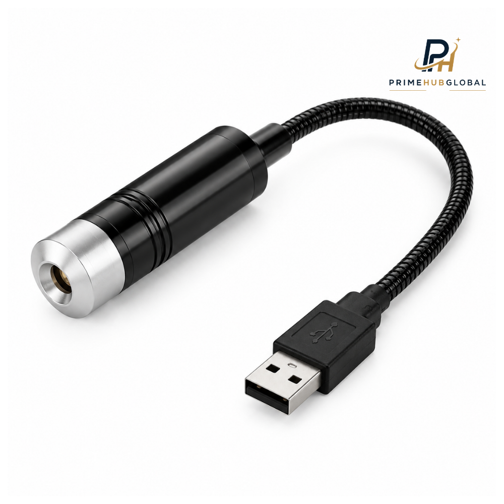 مصباح LED USB مرن – إضاءة قابلة للتعديل للقراءة والعمل | Prime Hub Global